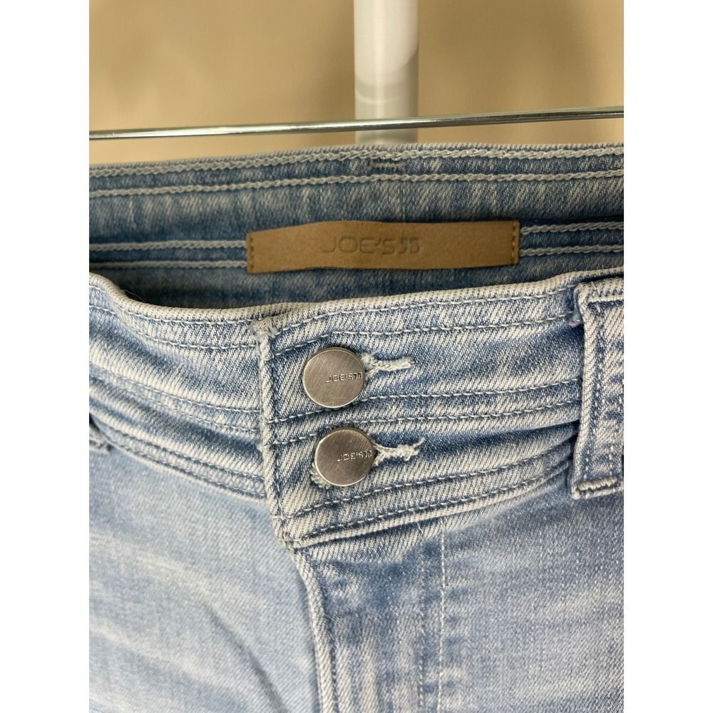 High Rise Wide Leg Joe's Jeans The Allana  W/26 Light Blue Starry Eyed LN 70s - Picture 6 of 16